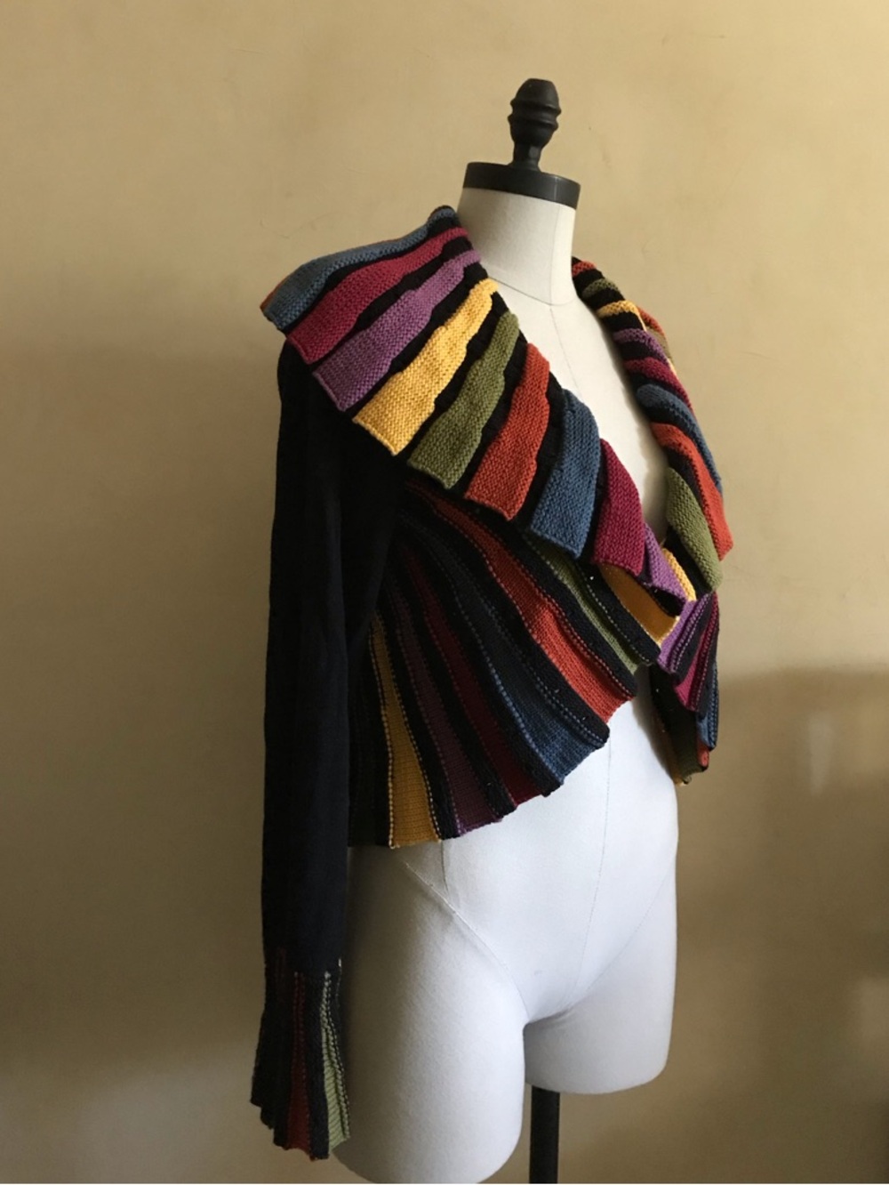 Vintage Colorful Bolero Sweater